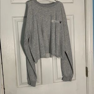 “Babe” cropped sweatshirt